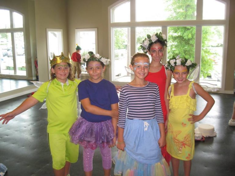 Summerstock Junior 2013 Pinocchio Fairies in Kweskin Studio 768x576